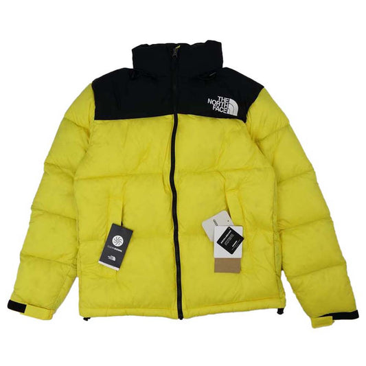THE NORTH FACE ノースフェイス ND91841 NUPTSE JACKET ヌプシ ジャケット ライトニング イエロー イエロー系 M【新古品】【未使用】【中古】