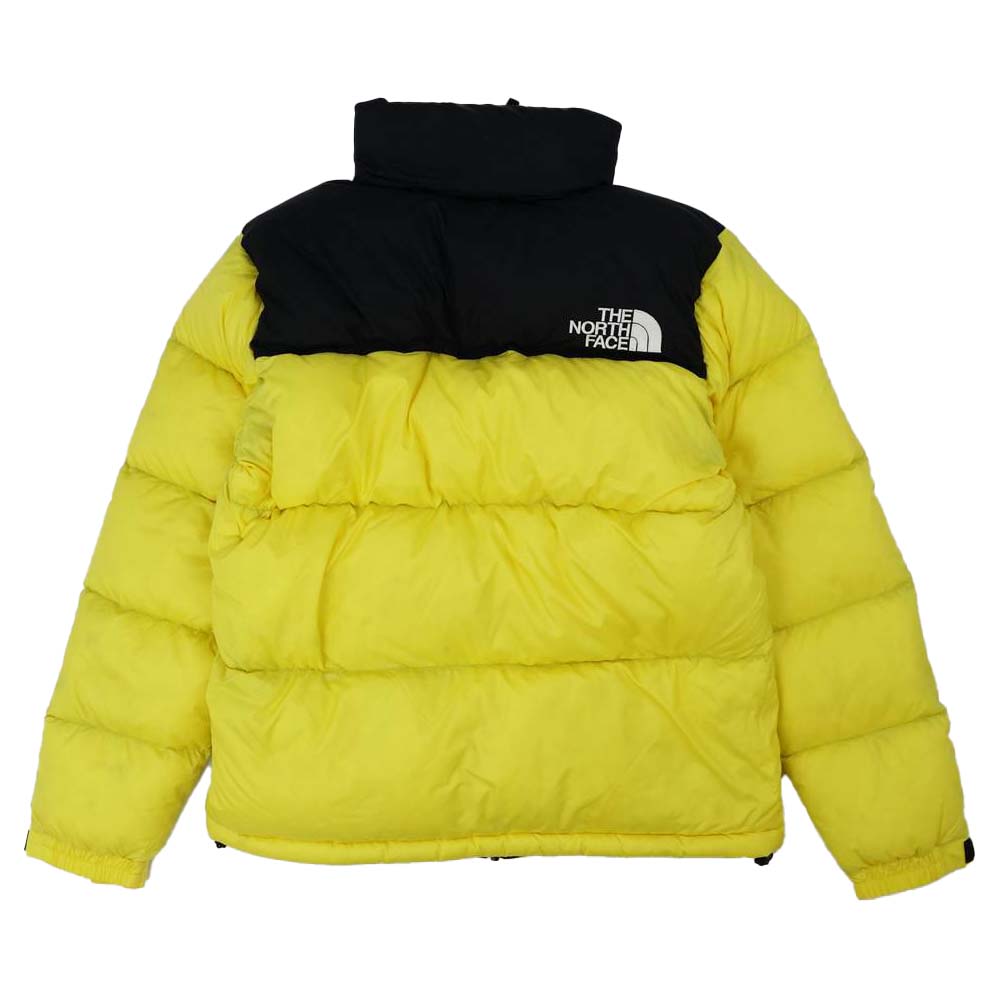 THE NORTH FACE ノースフェイス ND91841 NUPTSE JACKET ヌプシ ジャケット ライトニング イエロー イエロー系 M【新古品】【未使用】【中古】