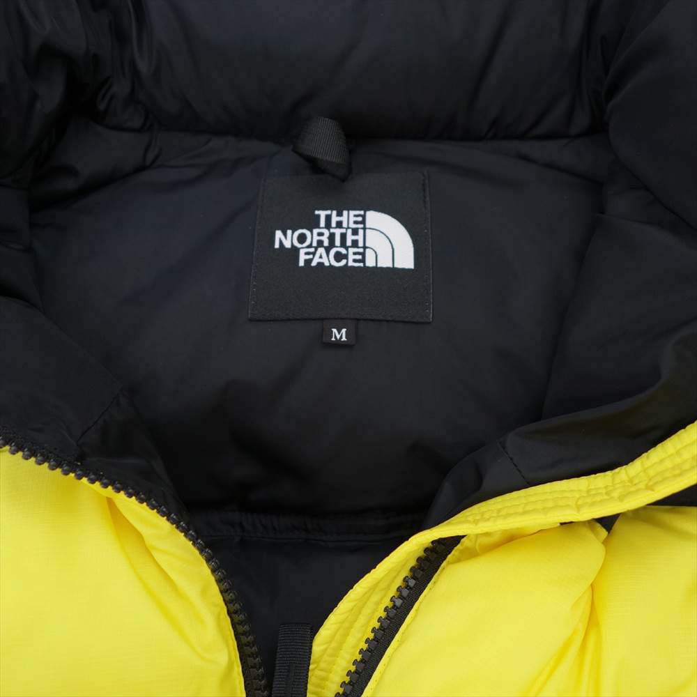 THE NORTH FACE ノースフェイス ND91841 NUPTSE JACKET ヌプシ ジャケット ライトニング イエロー イエロー系 M【新古品】【未使用】【中古】