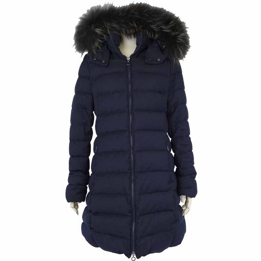 TATRAS タトラス 20AW LTA20A4571 LAVIANA ラヴィアナ ファー ダウン コート ネイビー系 04【中古】