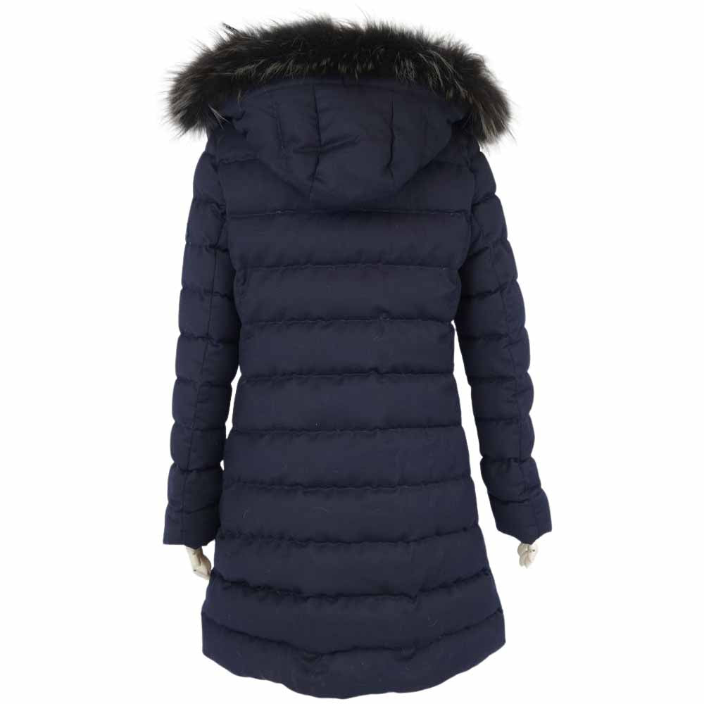 TATRAS タトラス 20AW LTA20A4571 LAVIANA ラヴィアナ ファー ダウン コート ネイビー系 04【中古】