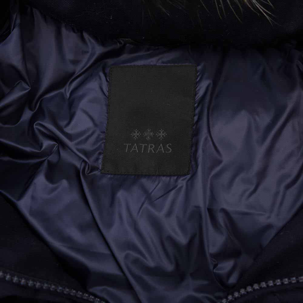 TATRAS タトラス 20AW LTA20A4571 LAVIANA ラヴィアナ ファー ダウン コート ネイビー系 04【中古】
