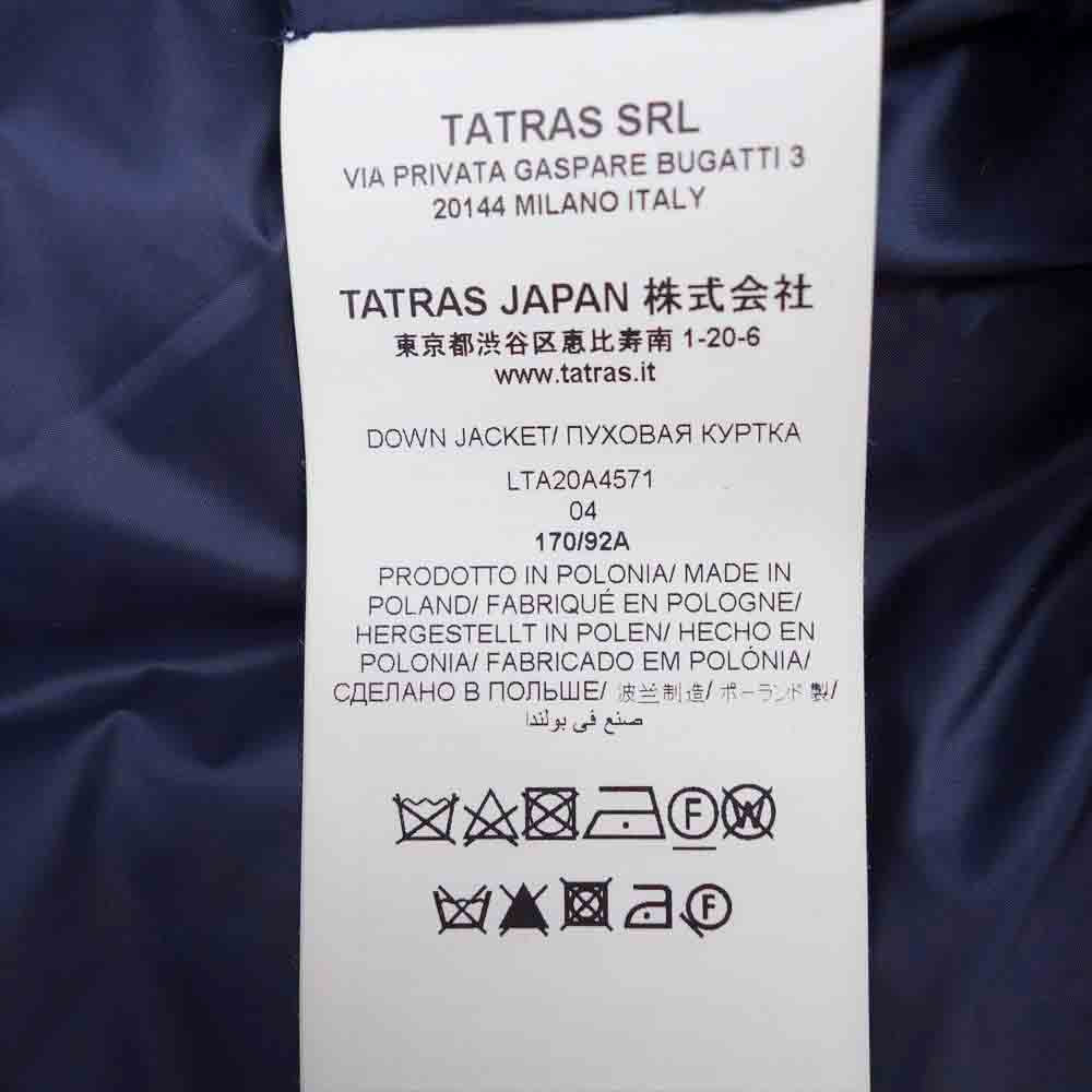 TATRAS タトラス 20AW LTA20A4571 LAVIANA ラヴィアナ ファー ダウン コート ネイビー系 04【中古】