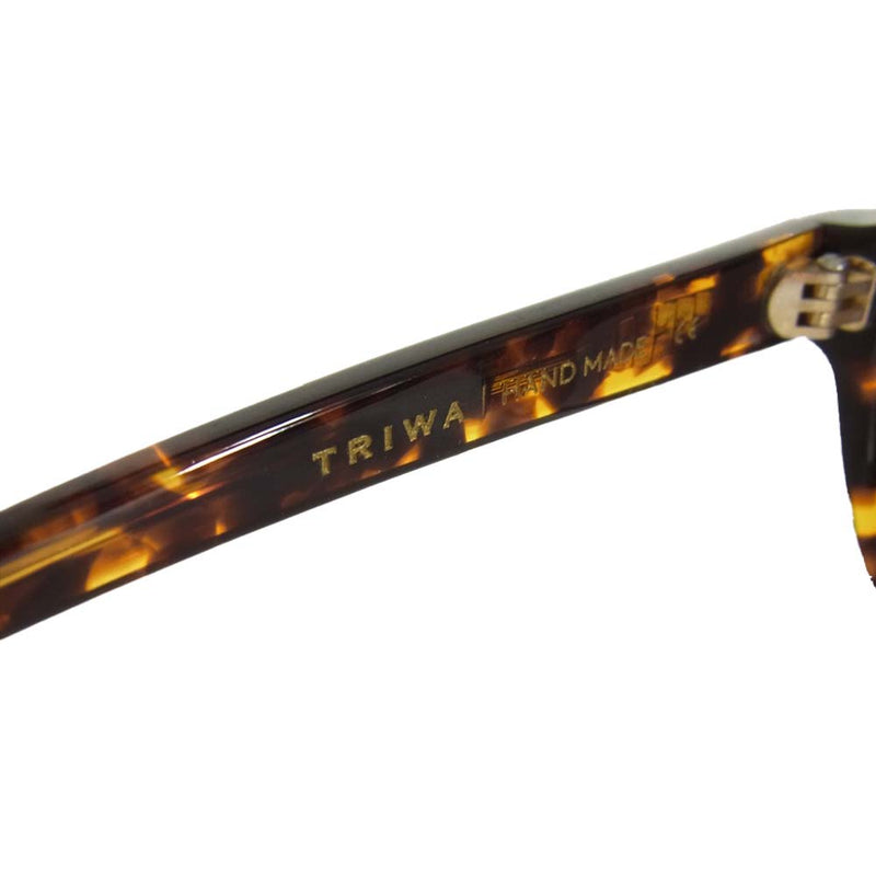 トリワ SHAC153 Debbie Turtle Sunglasses サングラス 琥珀系【新古品】【未使用】【中古】