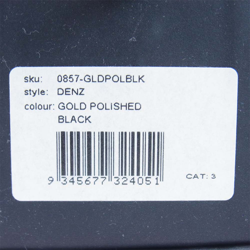 エポキ 0857-GLDPOLBLK DENZ デンツ サングラス ゴールド系【中古】