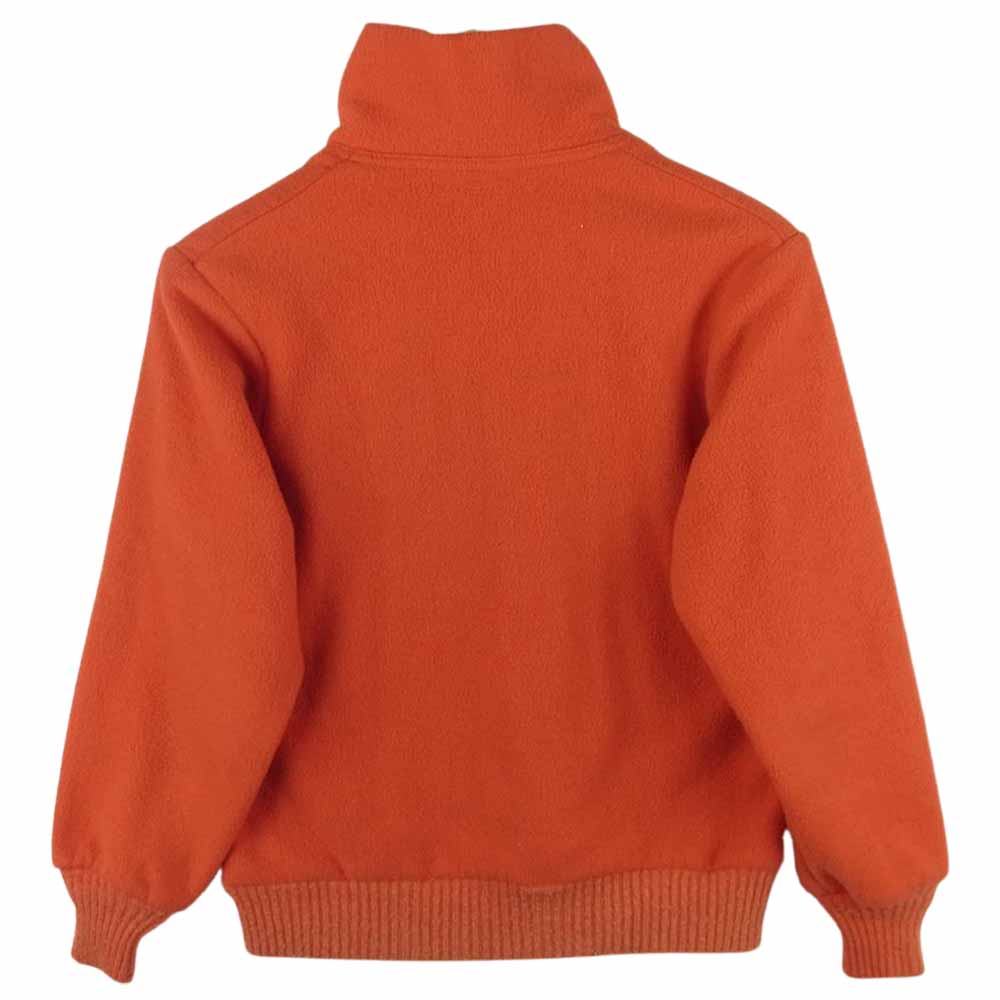 patagonia パタゴニア 70s後半 白タグ ハーフジップ フリース ジャケット オレンジ系【中古】