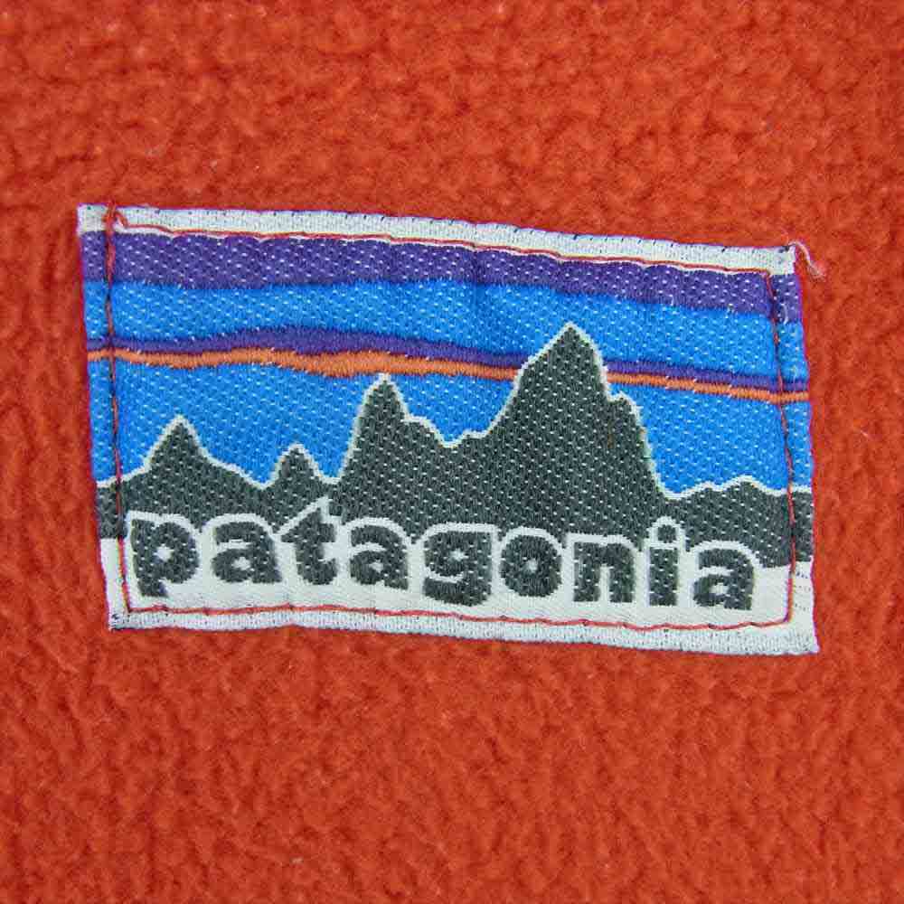 patagonia パタゴニア 70s後半 白タグ ハーフジップ フリース ジャケット オレンジ系【中古】