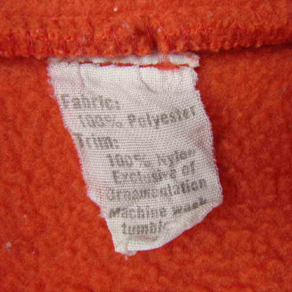 patagonia パタゴニア 70s後半 白タグ ハーフジップ フリース ジャケット オレンジ系【中古】