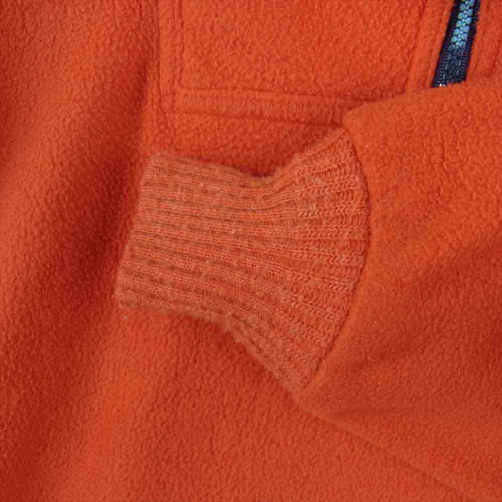 patagonia パタゴニア 70s後半 白タグ ハーフジップ フリース ジャケット オレンジ系【中古】