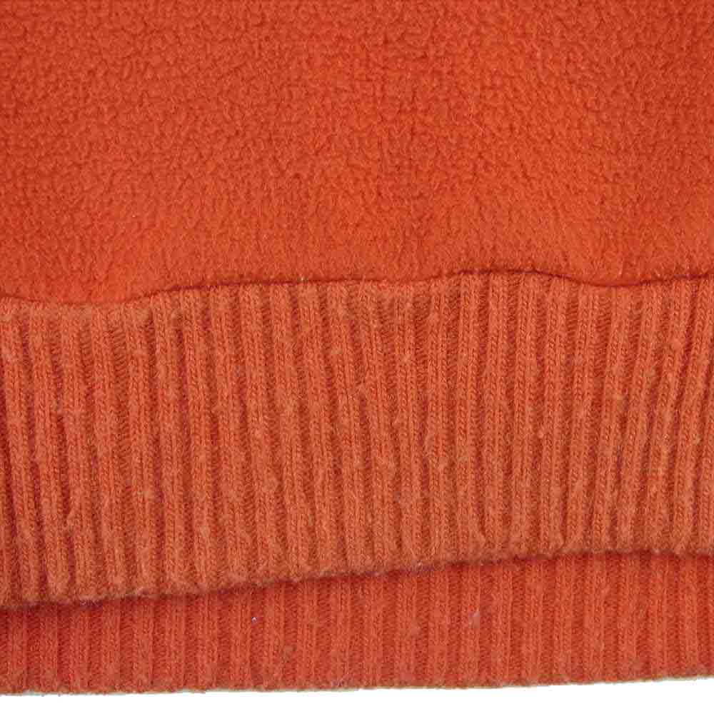 patagonia パタゴニア 70s後半 白タグ ハーフジップ フリース ジャケット オレンジ系【中古】