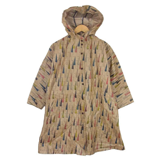 mina perhonen ミナペルホネン na6218 sunny rain サニー レイン レインコート マルチカラー系 36【美品】【中古】