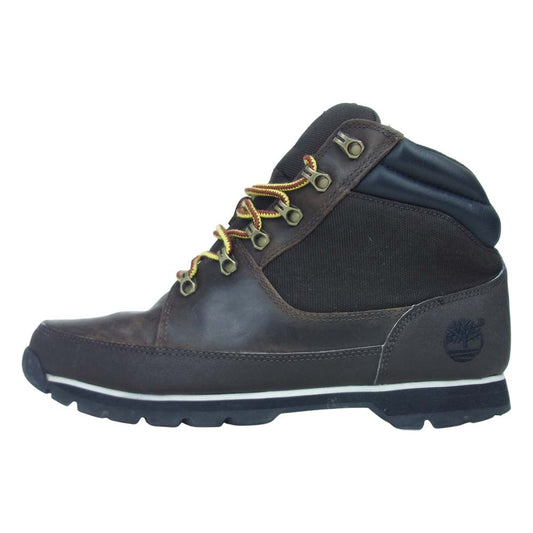 Timberland ティンバーランド 6702A Eurosprint マウンテン トレッキング シューズ ダークブラウン系 28cm【中古】