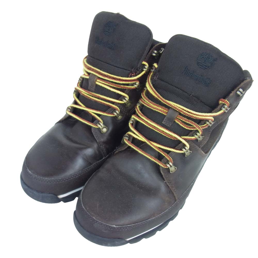 Timberland ティンバーランド 6702A Eurosprint マウンテン トレッキング シューズ ダークブラウン系 28cm【中古】