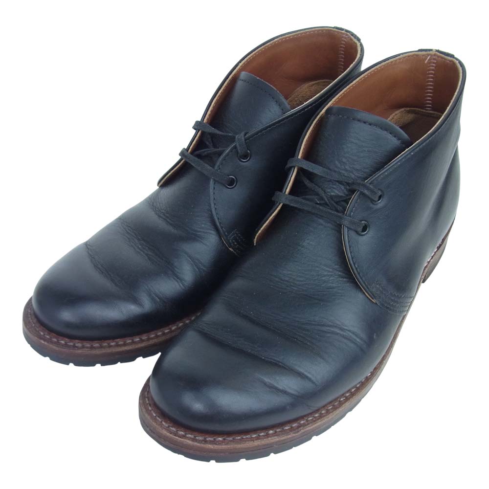 RED WING レッドウィング 9024 BECKMAN CHUKKA BOOTS ベックマン チャッカブーツ  ブラック系 28.0cm【中古】
