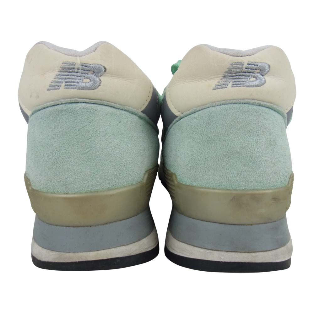 NEW BALANCE ニューバランス M996CPS USA製 ローカット スニーカー ライトグリーン系 US7 UK6.5 EUR40【中古】