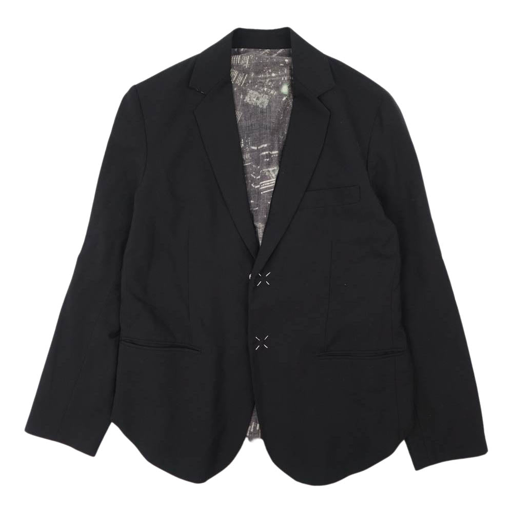 whiz ウィズ WZ-SS-13-J-02 LIMITED デザインステッチ ジャケット パンツ セットアップ  ブラック系 M【中古】