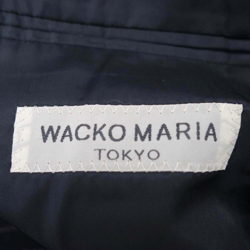 WACKO MARIA ワコマリア 09AW-TAI-14 ダブルブレスト ストライプ ジャケット ブラック系 M【美品】【中古】