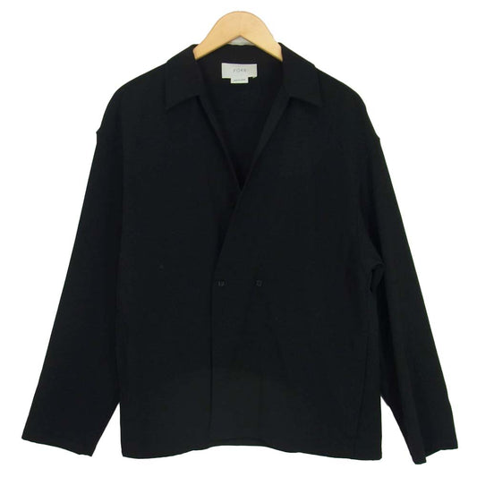 ヨーク YK20SS0096SH SHIRTS CARDIGAN シャツ カーディガン ブラック系【美品】【中古】