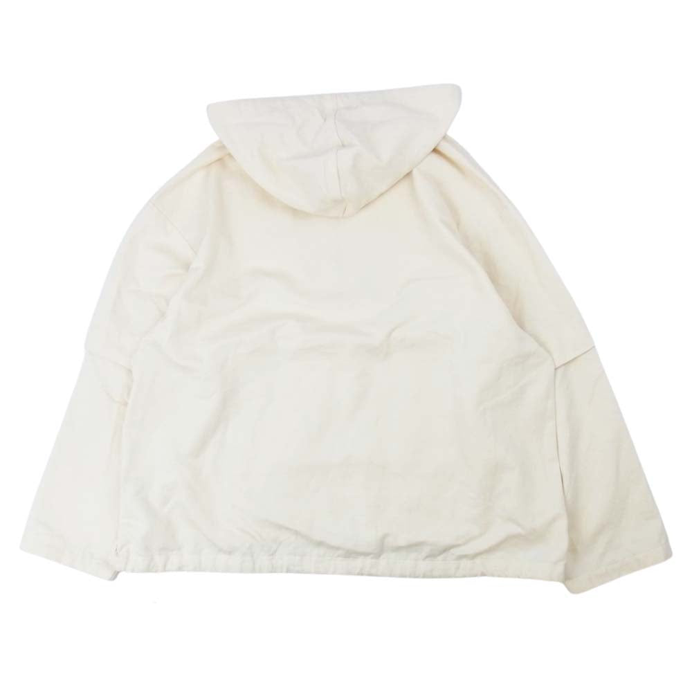 シュタイン 20SS ST129 OVERSIZED DIVIDE SLEEVE ANORAK オーバーサイズ アノラック パーカー オフホワイト系 M【中古】