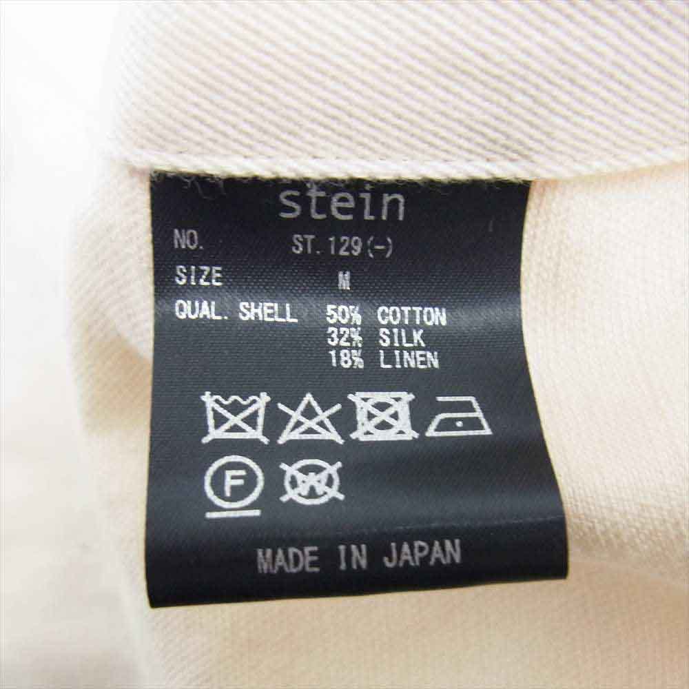 シュタイン 20SS ST129 OVERSIZED DIVIDE SLEEVE ANORAK オーバーサイズ アノラック パーカー オフホワイト系 M【中古】