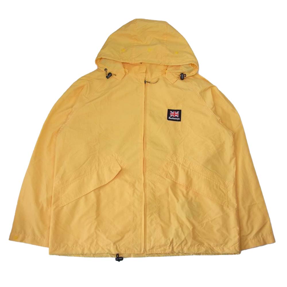 BURBERRY バーバリー MARINE YACHTING パッカブル ナイロン パーカー イエロー系 L【中古】
