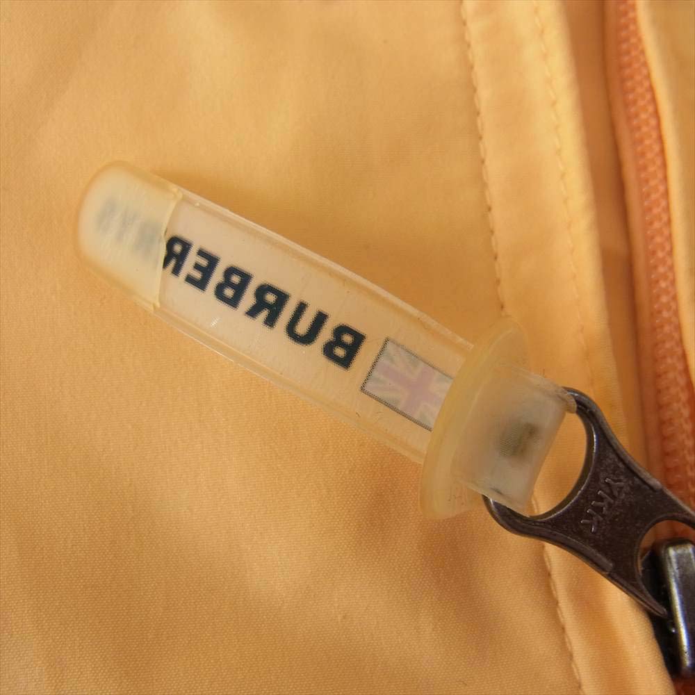 BURBERRY バーバリー MARINE YACHTING パッカブル ナイロン パーカー イエロー系 L【中古】