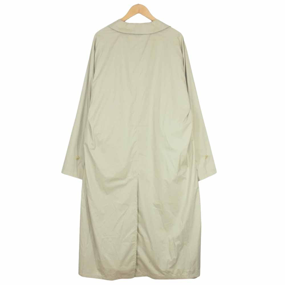 AURALEE オーラリー 20SS A20SC01LP SUPEER LIGHT POLYESTER SOUTIEN COLLAR COAT スーパー ステンカラー コート ベージュ系 5【極上美品】【中古】