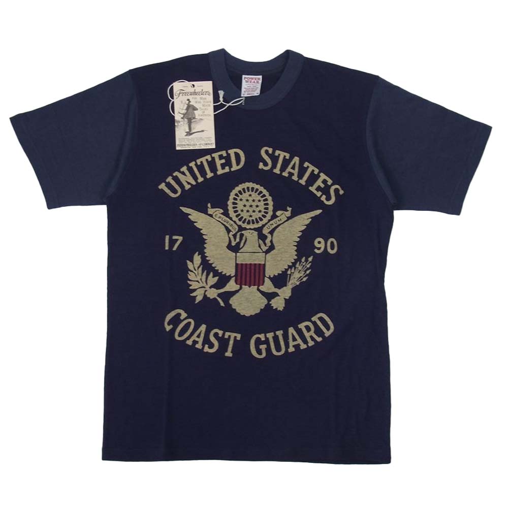 FREEWHEELERS フリーホイーラーズ POWER WEAR USCG Tシャツ パープル系 S【極上美品】【中古】