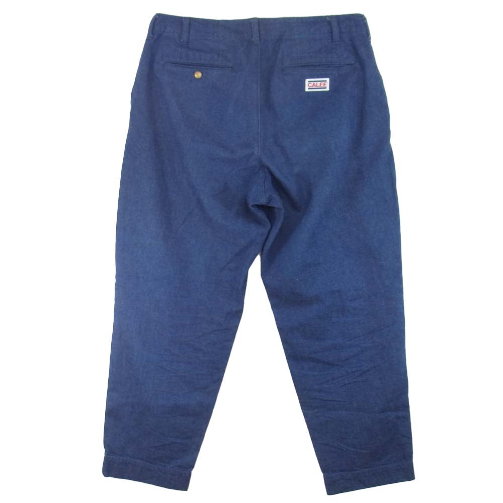 CALEE キャリー パンツ ブルー系 L【中古】