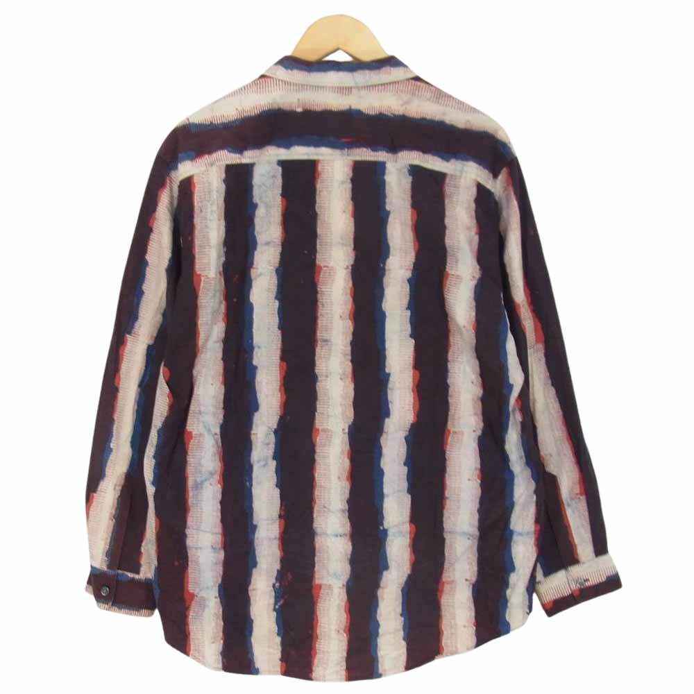 NADA. ナダ 15SS ND S-01 グラフィック プリント ラウンドカラー 長袖 シャツ マルチカラー系 2【中古】