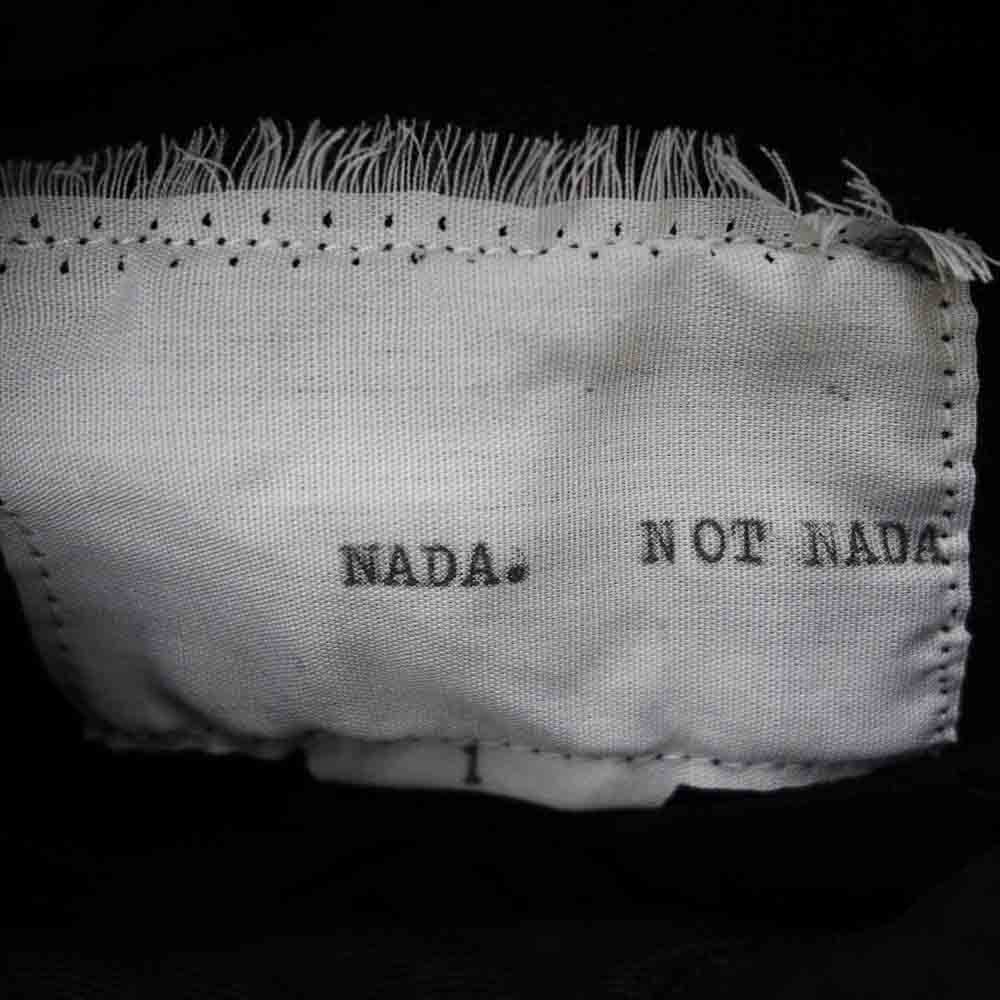 NADA. ナダ パッチワーク リバーシブル ジャケット ブラック系 1【中古】