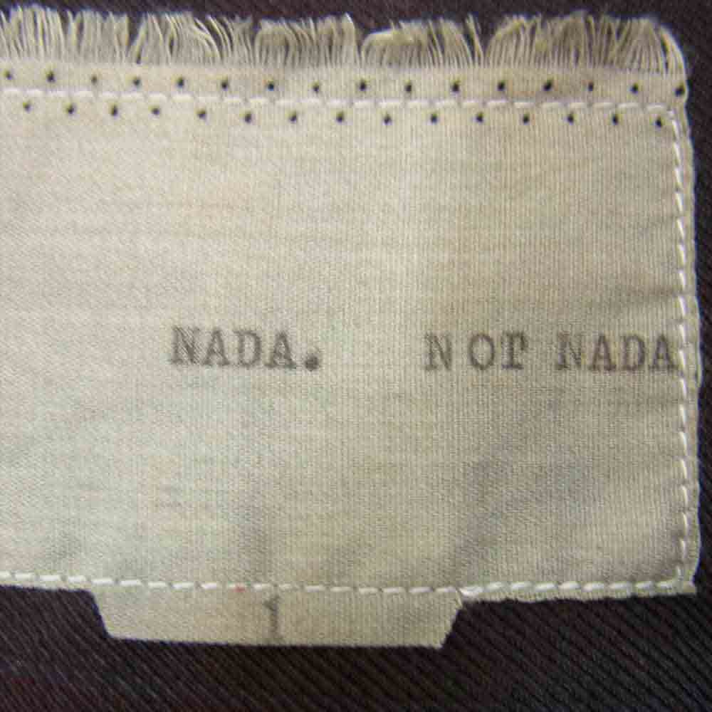 NADA. ナダ パッチワーク 長袖 シャツ マルチカラー系 1【中古】