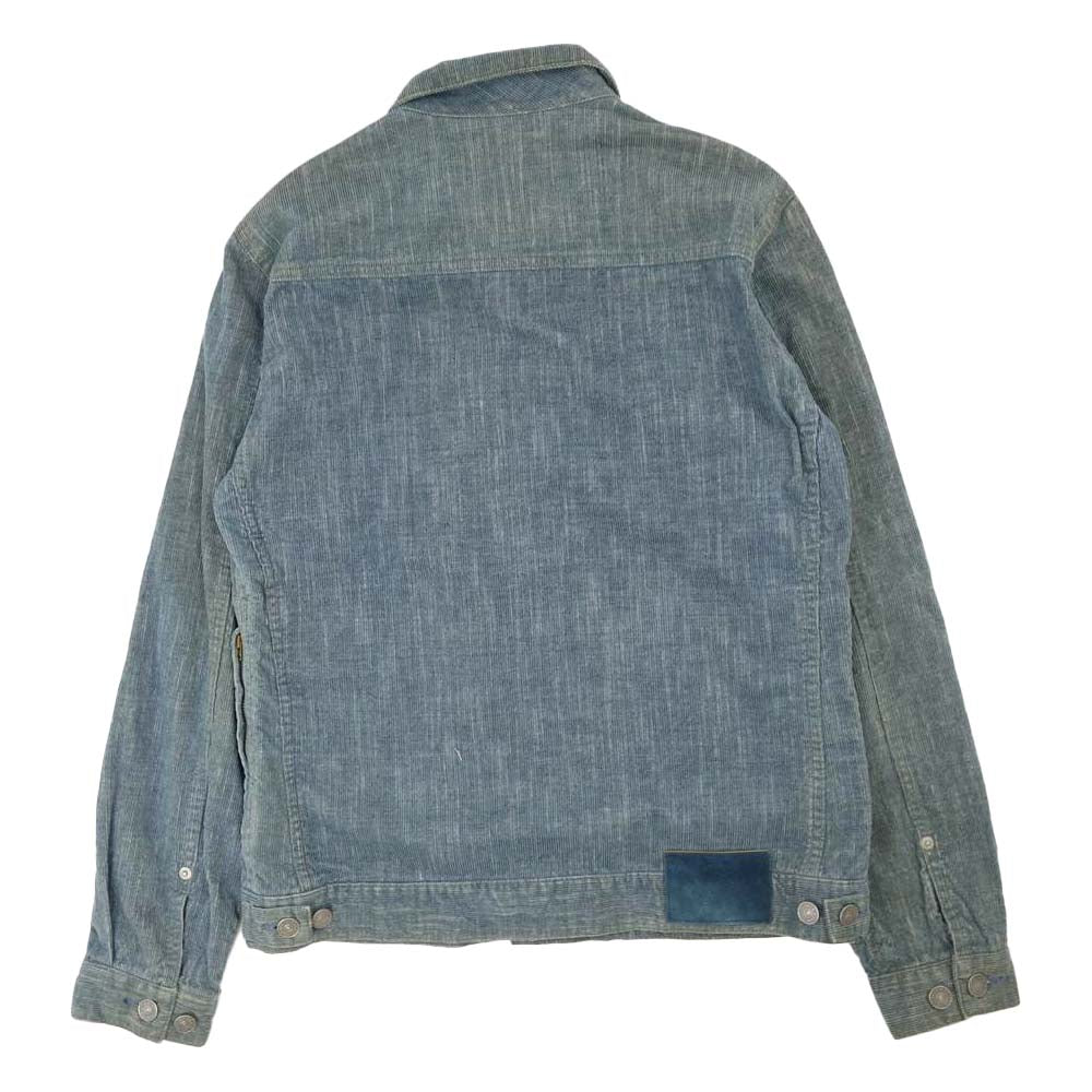 VISVIM ビズビム 113105013032 コーデュロイ ジャケット ライトブルー系 2【中古】