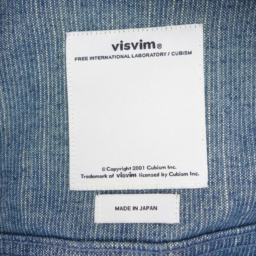 VISVIM ビズビム 113105013032 コーデュロイ ジャケット ライトブルー系 2【中古】