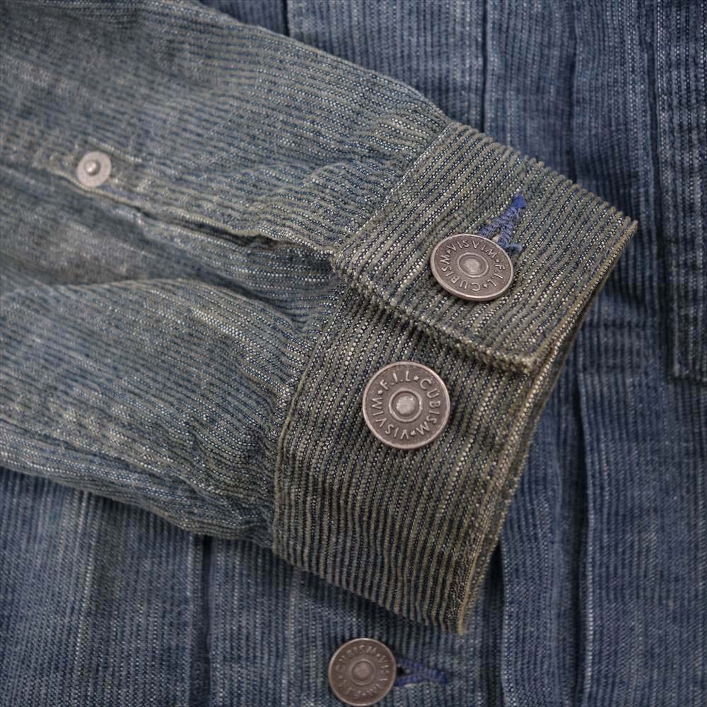 VISVIM ビズビム 113105013032 コーデュロイ ジャケット ライトブルー系 2【中古】