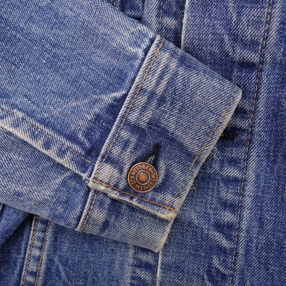 Levi's リーバイス 70505 BIG E 刻印2 デニム ジャケット ライトブルー系 M【中古】