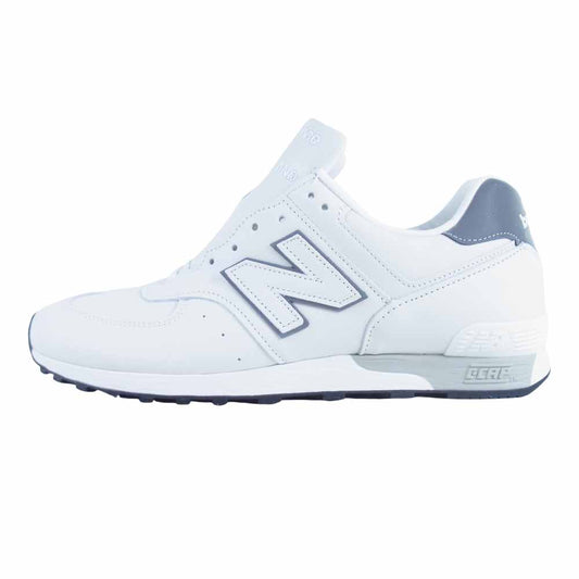NEW BALANCE ニューバランス 英国製 M576WWL ローカット スニーカー ホワイト系 UK 10【極上美品】【中古】