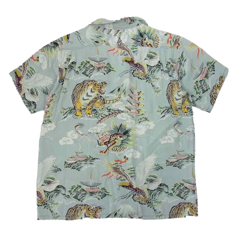 TAILOR TOYO テイラー東洋 SS37577 SUN SURF サンサーフ SPECIAL EDITION EAGLE TIGER DRAGON 港商 FASHION MART アロハ マルチカラー系 S【中古】