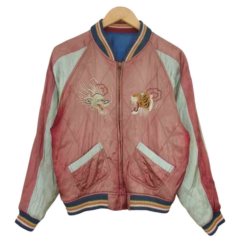 WAREHOUSE ウエアハウス 虎 龍 鷹 サテン × サテンキルト リバーシブル