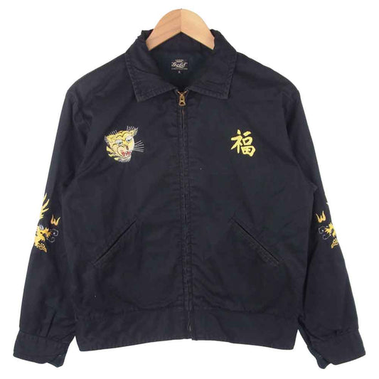 TAILOR TOYO テイラー東洋 GOLD ゴールド ベトジャン スーベニア ブラック系 S【中古】