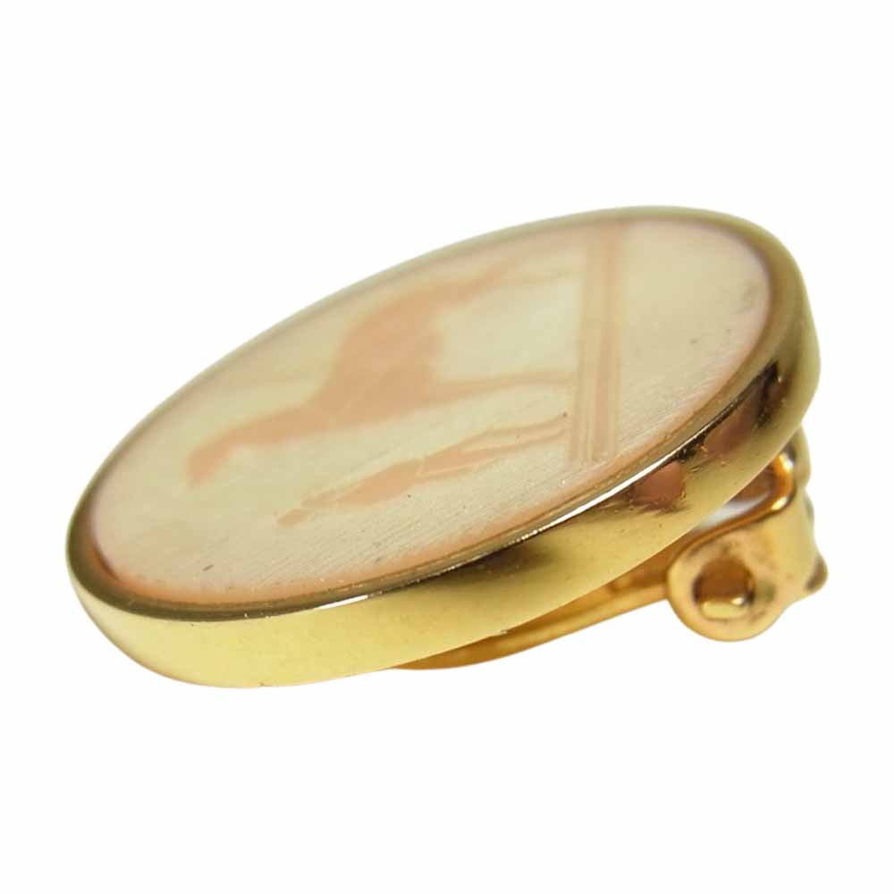 HERMES エルメス コロゾ イヤリング ゴールド系【中古】