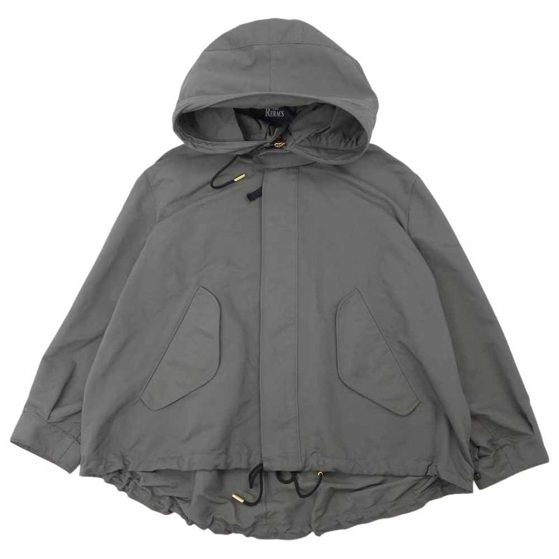 ザリラクス 20AW 20FW-RECT-242L-2-J LOOSE SHORT MODS COAT ルーズ ショート モッズ コート カーキ系 36【中古】