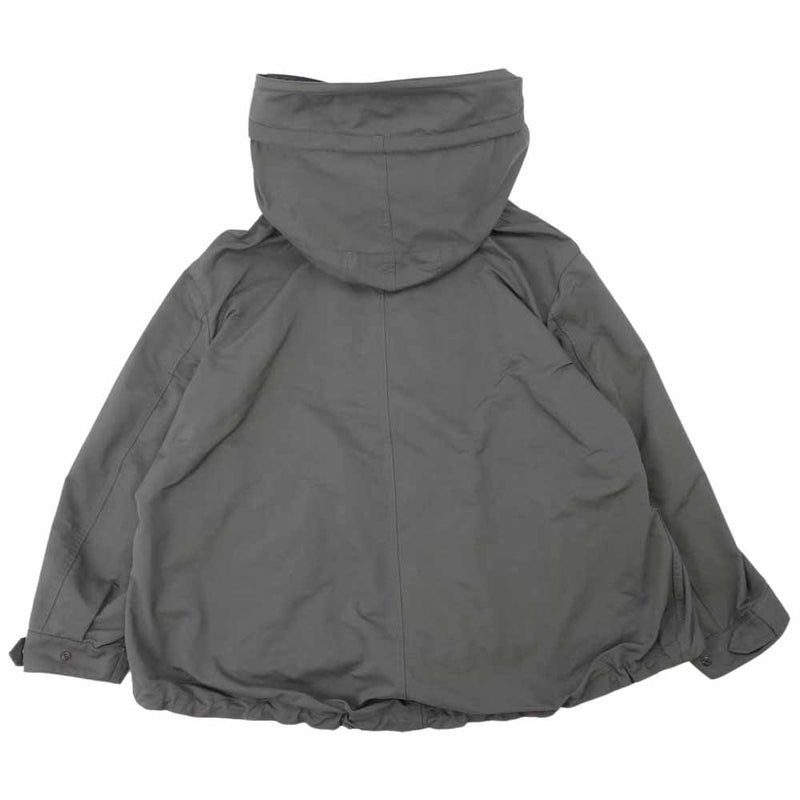 ザリラクス 20AW 20FW-RECT-242L-2-J LOOSE SHORT MODS COAT ルーズ ショート モッズ コート カーキ系 36【中古】