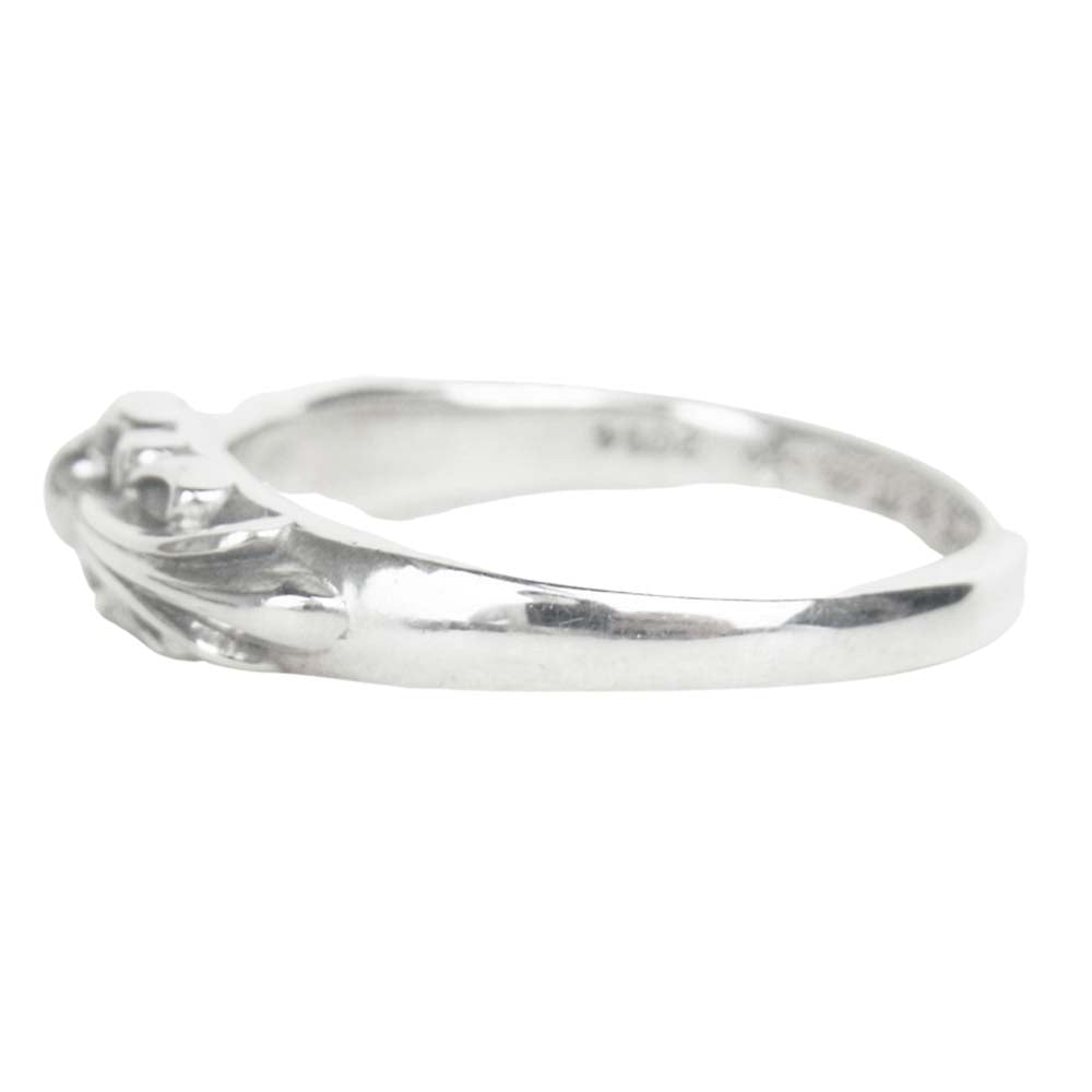 CHROME HEARTS クロムハーツ（原本無） ベビー ベイビー クラシック フローラルクロス リング シルバー系【中古】