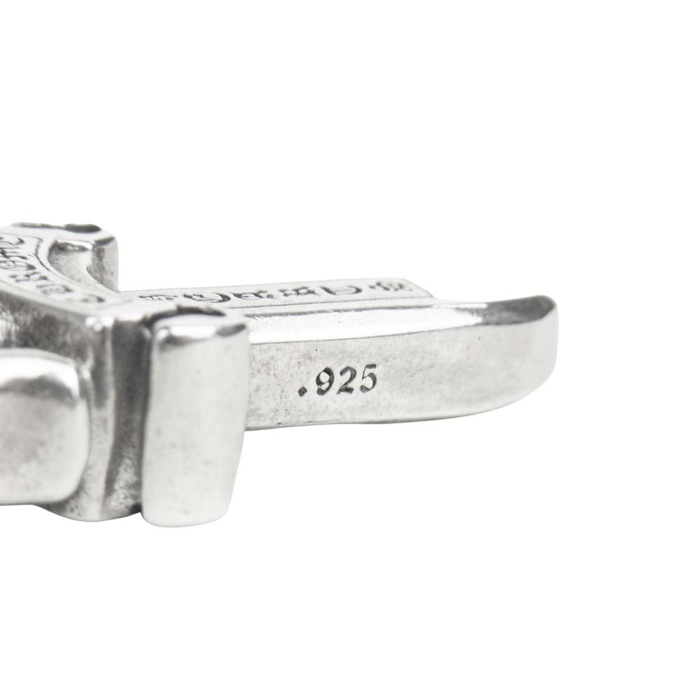 CHROME HEARTS クロムハーツ（原本無） ダブルダガー ペンダント トップ シルバー系【中古】