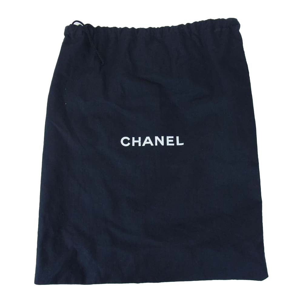 CHANEL シャネル CC ココマーク エナメル バニティ バッグ ブラック系【中古】