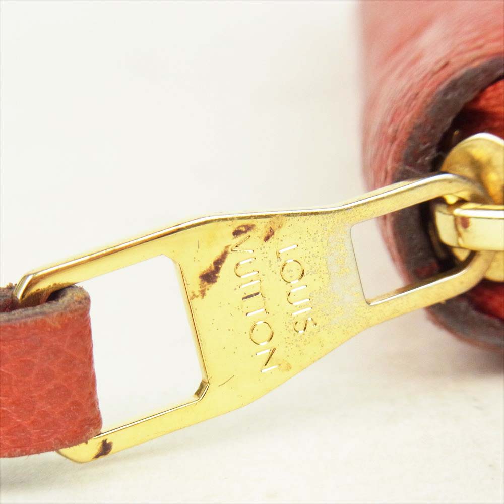 LOUIS VUITTON ルイ・ヴィトン M61865 モノグラム アンブラント ジッピー ウォレット 財布 レッド系【中古】