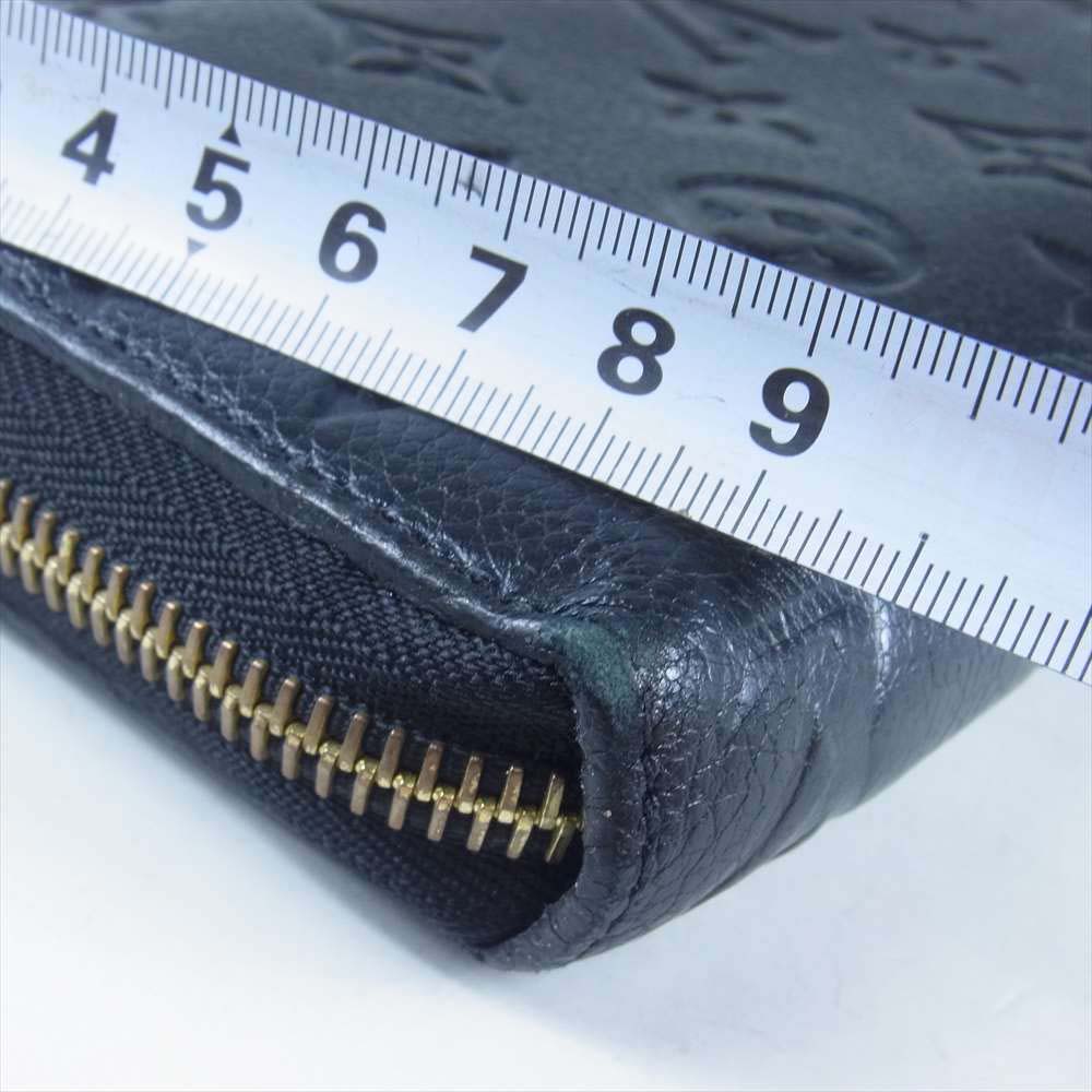 LOUIS VUITTON ルイ・ヴィトン M60571 モノグラム アンブラント ジッピー ウォレット 財布 ブラック系【中古】