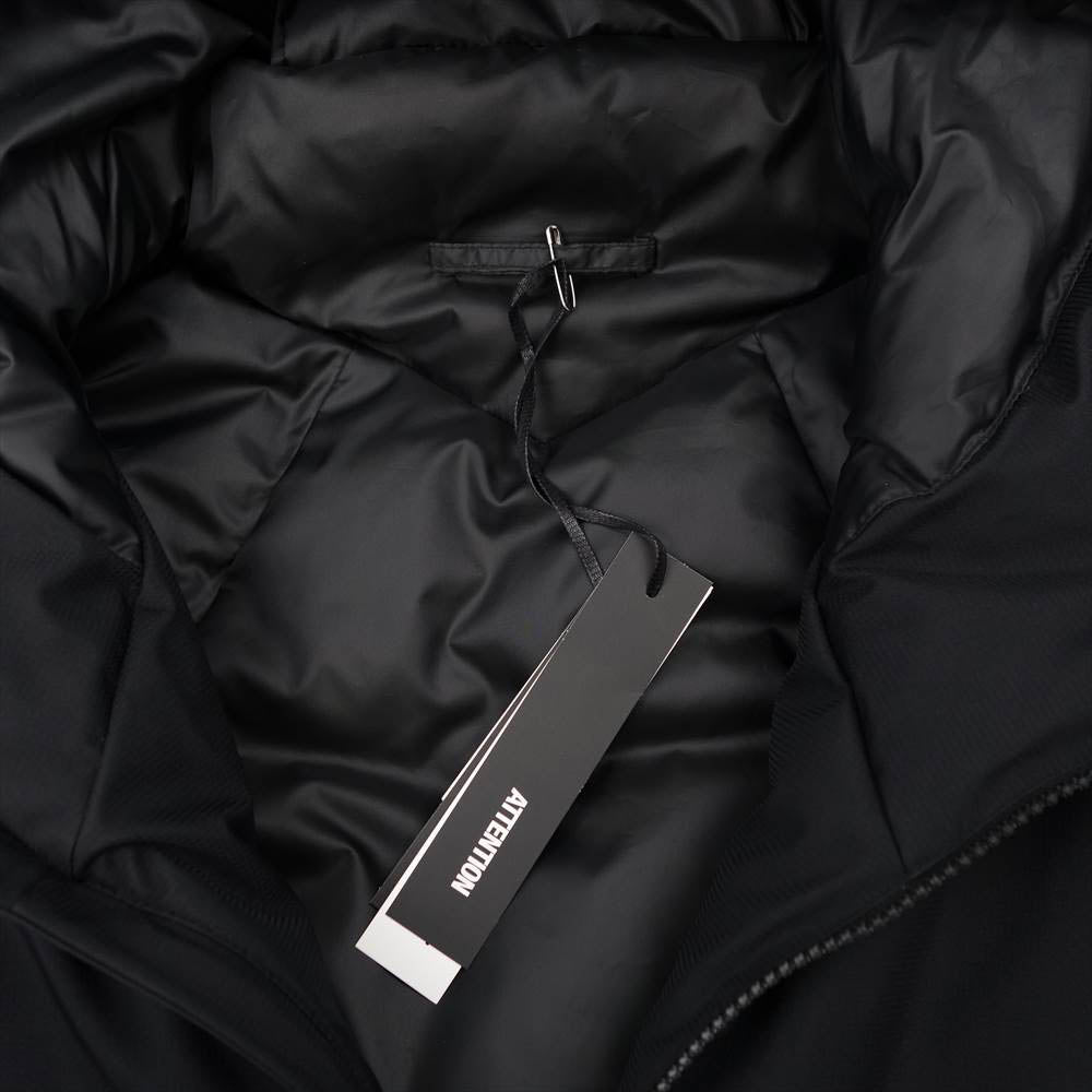 ATTACHMENT アタッチメント 15AW AB52-232 透湿防水 3レイヤー ナイロンリップ フーデッド ダウンジャケット 1【美品】【中古】