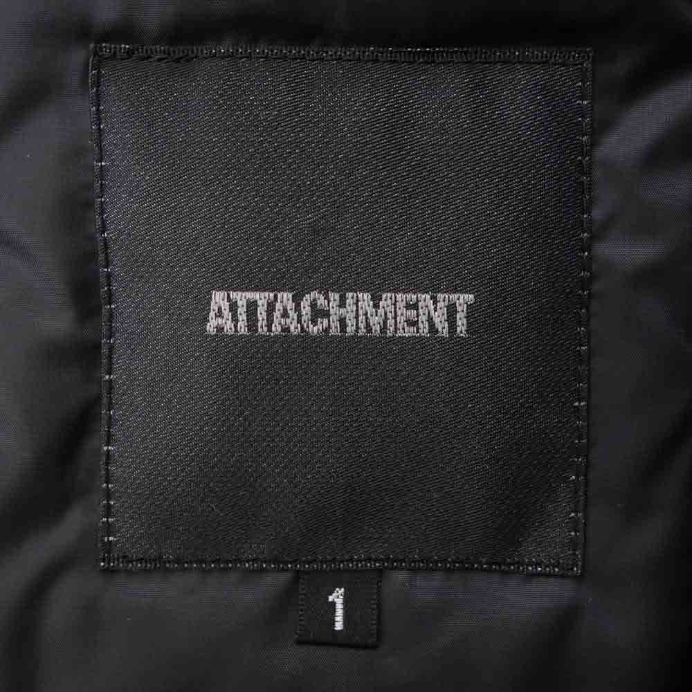 ATTACHMENT アタッチメント 15AW AB52-232 透湿防水 3レイヤー ナイロンリップ フーデッド ダウンジャケット 1【美品】【中古】